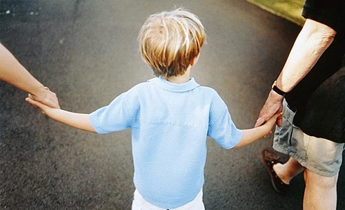relazione tra il bambino e i suoi genitori